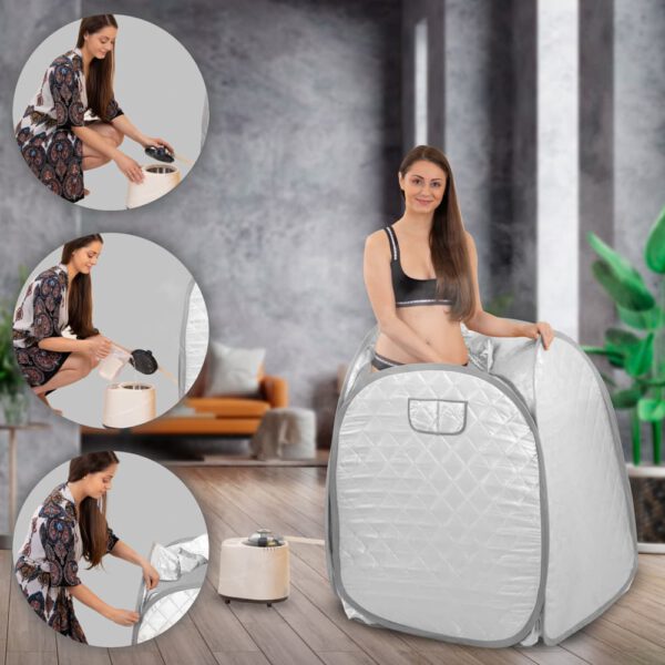 Portable Steam Sauna inSPORTline Steamona II - Image 2